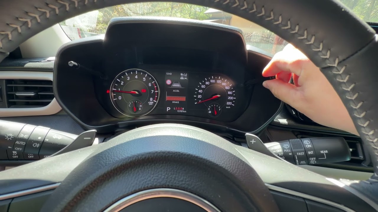 Suzuki Swift Lenkrad und Instrumente